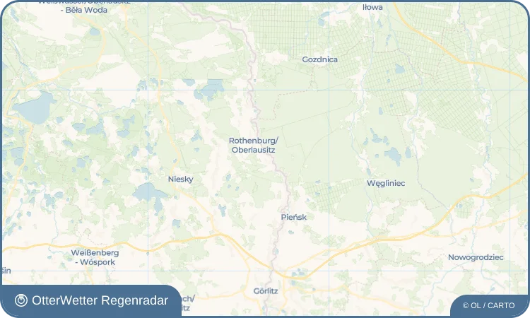 Wetter-Widget-Vorschau mit Vorhersagedaten für Nieder-Neundorf