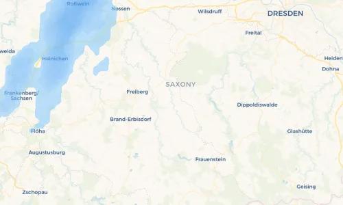 Regenradar Vorschaubild - Aktuelle Niederschläge in Niederbobritzsch und Umgebung