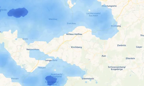 Regenradar Vorschaubild - Aktuelle Niederschläge in Niedercrinitz und Umgebung