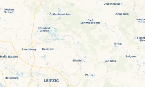 Regenradar Vorschaubild - Aktuelle Niederschläge in Niederglaucha und Umgebung