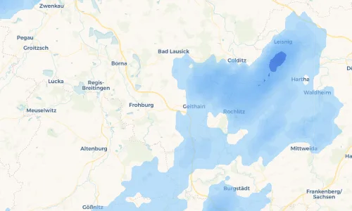 Regenradar Vorschaubild - Aktuelle Niederschläge in Niedergräfenhain und Umgebung