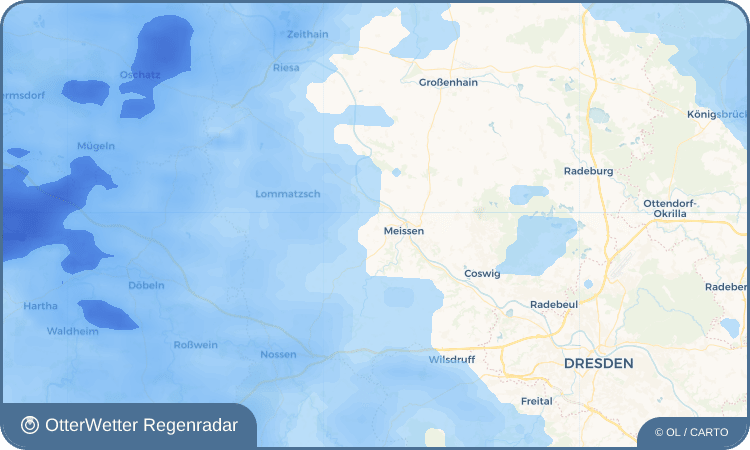 OtterWetter Regenradar-Widget Niederjahna