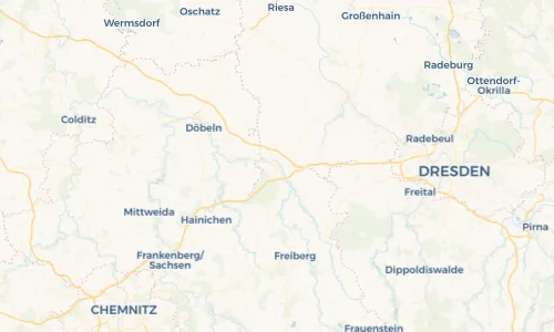Regenradar Vorschaubild - Aktuelle Niederschläge in Nossen und Umgebung