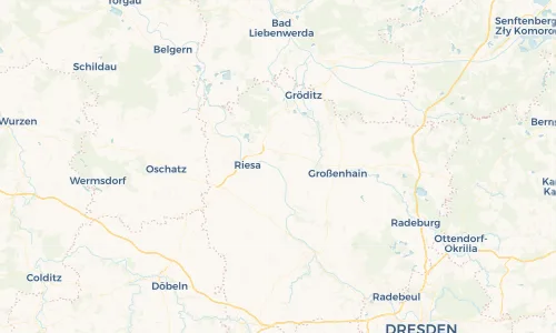 Regenradar Vorschaubild - Aktuelle Niederschläge in Nünchritz und Umgebung