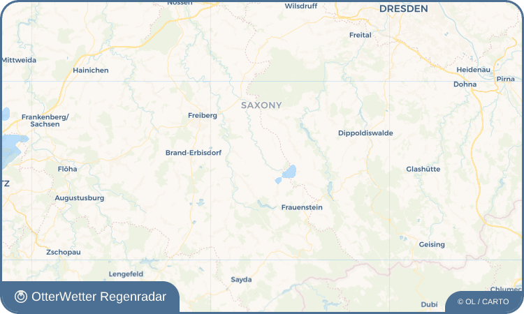 OtterWetter Regenradar-Widget Oberbobritzsch