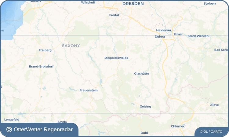 OtterWetter Regenradar-Widget Obercarsdorf