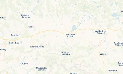 Regenradar Vorschaubild - Aktuelle Niederschläge in Oberförstchen - Hornja Boršć und Umgebung
