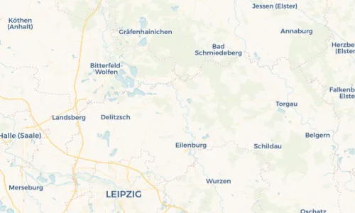 Regenradar Vorschaubild - Aktuelle Niederschläge in Oberglaucha und Umgebung