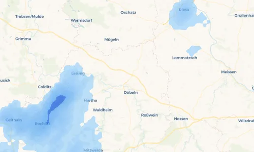 Regenradar Vorschaubild - Aktuelle Niederschläge in Obergoseln und Umgebung