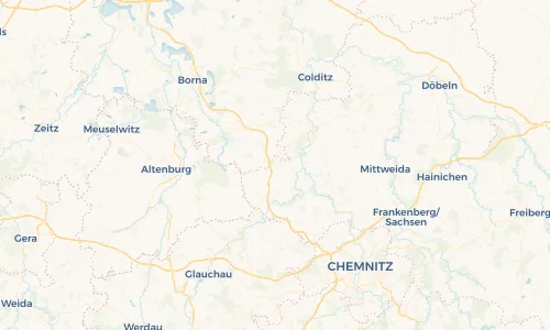 Regenradar Vorschaubild - Aktuelle Niederschläge in Obergräfenhain I und Umgebung