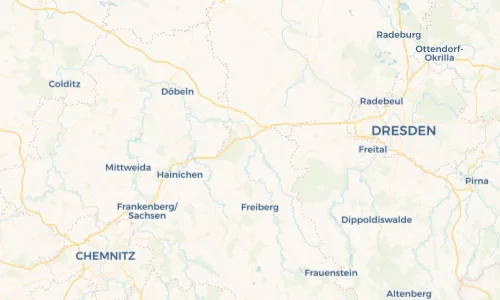 Regenradar Vorschaubild - Aktuelle Niederschläge in Obergruna und Umgebung