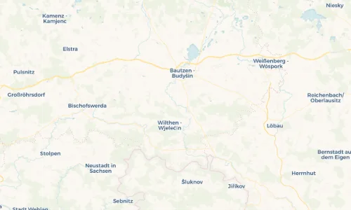 Regenradar Vorschaubild - Aktuelle Niederschläge in Obergurig - Hornja Hórka und Umgebung