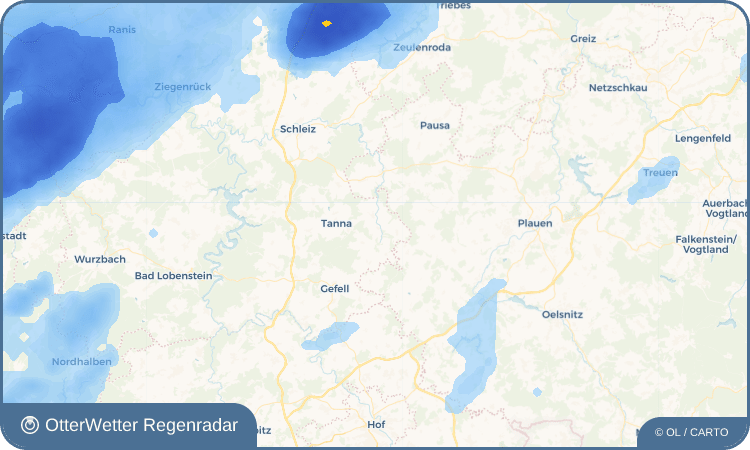 Widget-Vorschau für Oberkoskau Wetter-Widget-Vorschau mit Vorhersagedaten für Oberkoskau