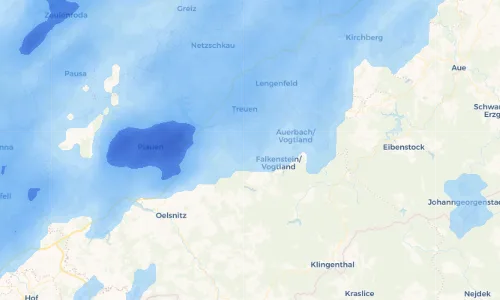 Regenradar Vorschaubild - Aktuelle Niederschläge in Oberlauterbach und Umgebung