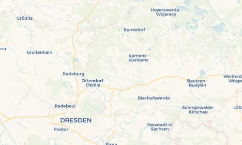 Regenradar Vorschaubild - Aktuelle Niederschläge in Oberlichtenau und Umgebung