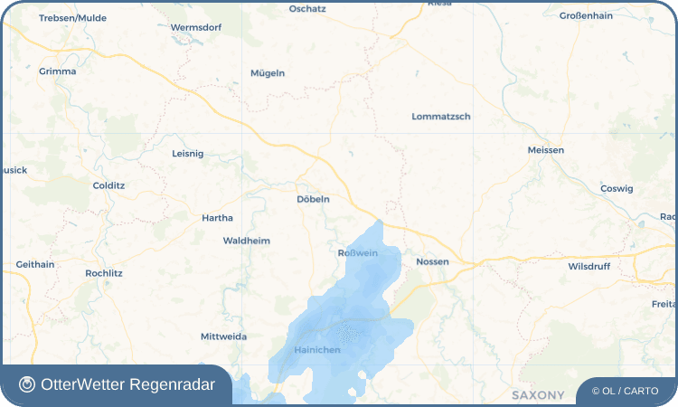 Wetter-Widget-Vorschau mit Vorhersagedaten für Oberranschütz