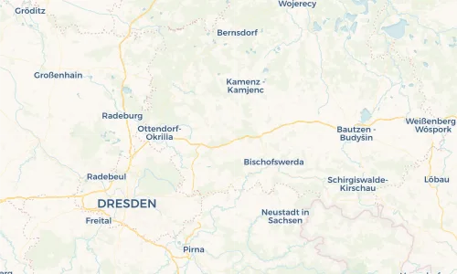 Regenradar Vorschaubild - Aktuelle Niederschläge in Ohorn und Umgebung