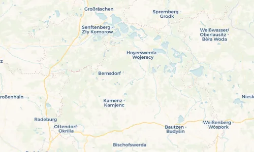 Regenradar Vorschaubild - Aktuelle Niederschläge in Oßling und Umgebung
