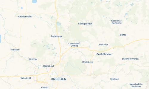 Regenradar Vorschaubild - Aktuelle Niederschläge in Ottendorf-Okrilla und Umgebung