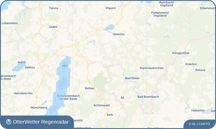 OtterWetter Regenradar-Widget Pabstleithen