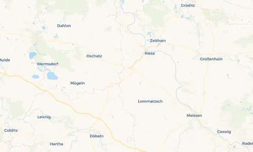 Regenradar Vorschaubild - Aktuelle Niederschläge in Panitz und Umgebung