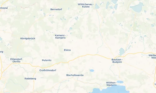 Regenradar Vorschaubild - Aktuelle Niederschläge in Panschwitz-Kuckau - Pančicy-Kukow und Umgebung