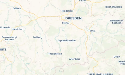 Regenradar Vorschaubild - Aktuelle Niederschläge in Paulshain und Umgebung
