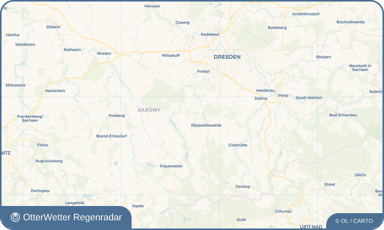 Widget-Vorschau für Paulshain Wetter-Widget-Vorschau mit Vorhersagedaten für Paulshain