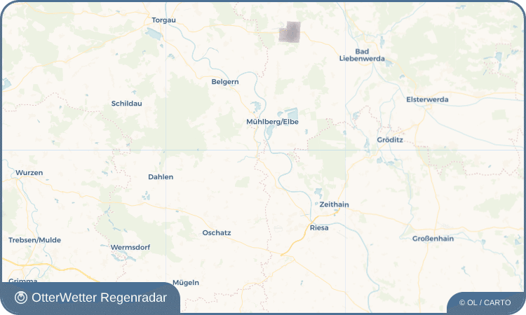 OtterWetter Regenradar-Widget Paußnitz