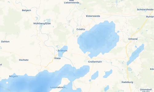 Regenradar Vorschaubild - Aktuelle Niederschläge in Peritz und Umgebung