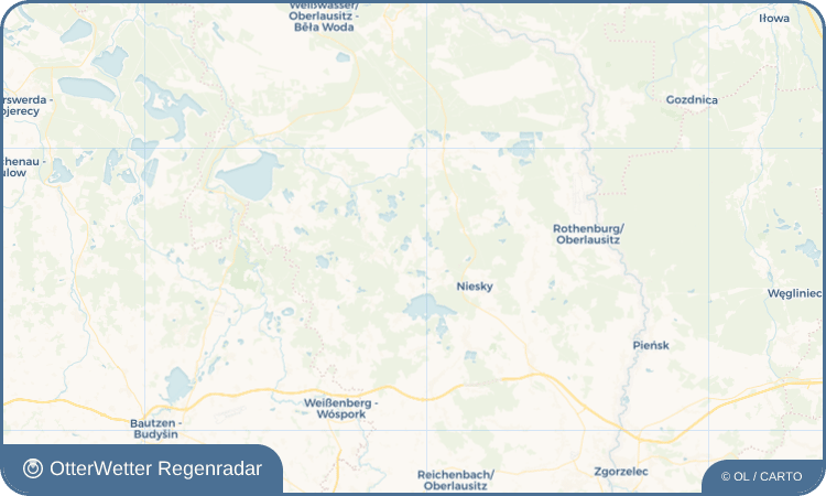 OtterWetter Regenradar-Widget Petershain - Hóznica