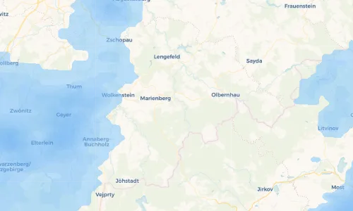 Regenradar Vorschaubild - Aktuelle Niederschläge in Pobershau und Umgebung