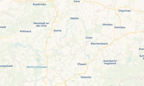 Regenradar Vorschaubild - Aktuelle Niederschläge in Pöllwitz und Umgebung