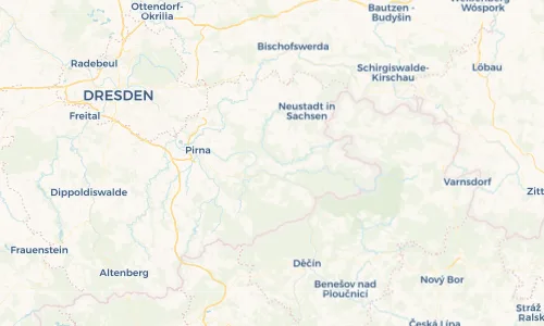 Regenradar Vorschaubild - Aktuelle Niederschläge in Porschdorf und Umgebung