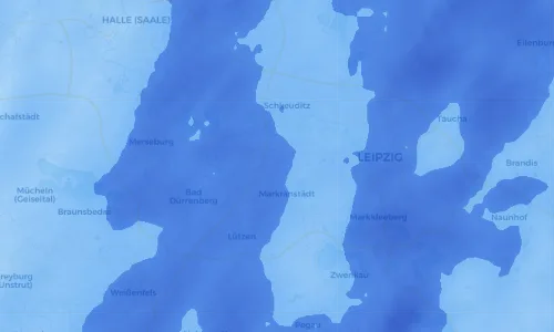 Regenradar Vorschaubild - Aktuelle Niederschläge in Priesteblich und Umgebung