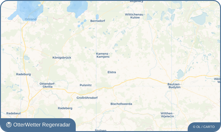 OtterWetter Regenradar-Widget Prietitz