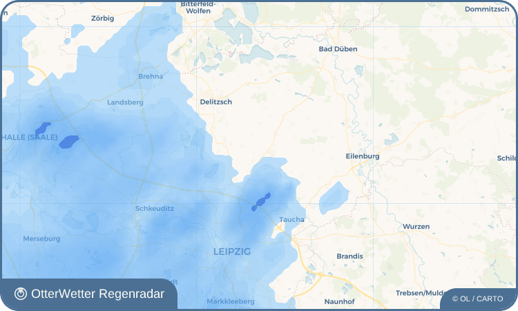 OtterWetter Regenradar-Widget Pröttitz