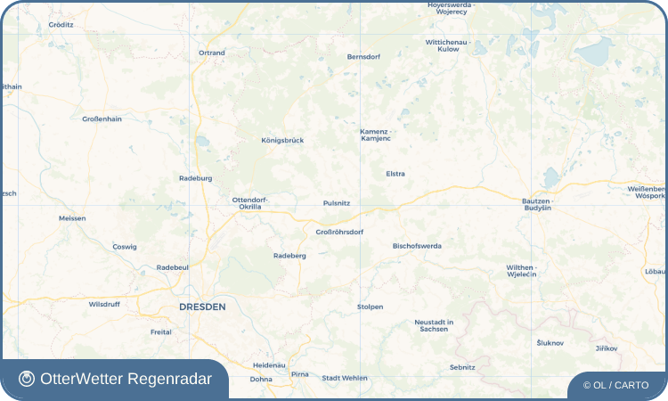 Widget-Vorschau für Pulsnitz Wetter-Widget-Vorschau mit Vorhersagedaten für Pulsnitz