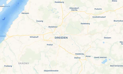 Regenradar Vorschaubild - Aktuelle Niederschläge in Quartier I (Quartier an der Frauenkirche) und Umgebung