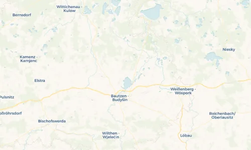 Regenradar Vorschaubild - Aktuelle Niederschläge in Quatitz - Chwaćicy und Umgebung
