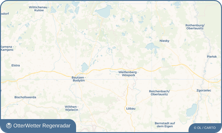 OtterWetter Regenradar-Widget Rackel - Rakojdy