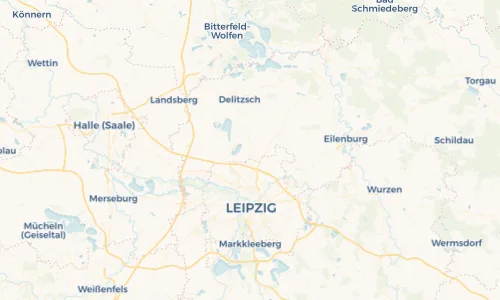 Regenradar Vorschaubild - Aktuelle Niederschläge in Rackwitz und Umgebung