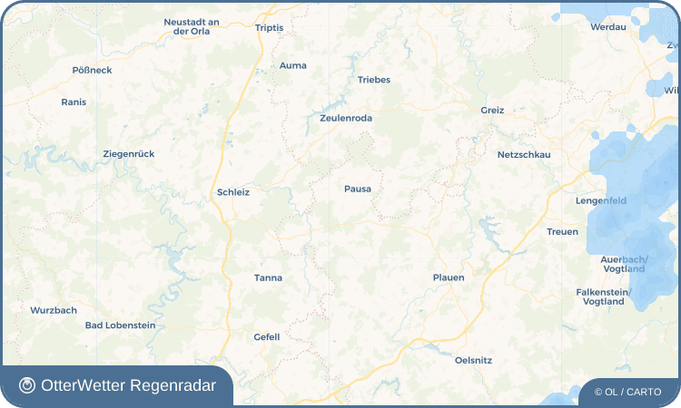 OtterWetter Regenradar-Widget Ranspach