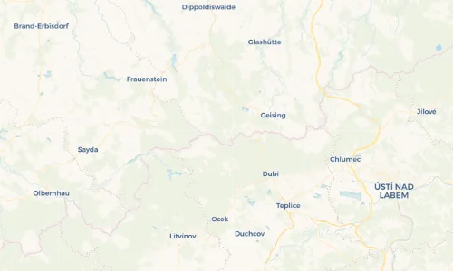 Regenradar Vorschaubild - Aktuelle Niederschläge in Rehefeld-Zaunhaus und Umgebung
