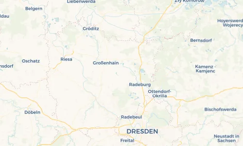 Regenradar Vorschaubild - Aktuelle Niederschläge in Reinersdorf und Umgebung