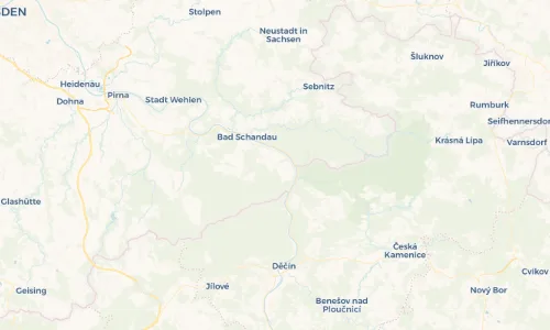 Regenradar Vorschaubild - Aktuelle Niederschläge in Reinhardtsdorf-Schöna und Umgebung