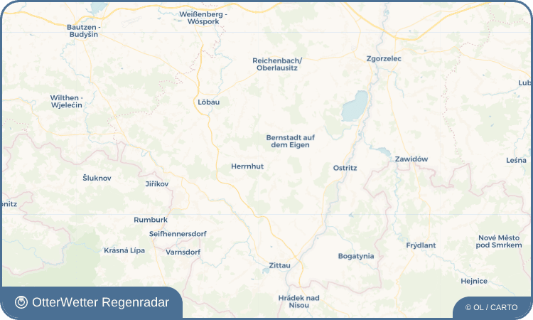 OtterWetter Regenradar-Widget Rennersdorf/Oberlausitz