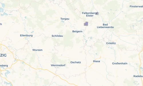 Regenradar Vorschaubild - Aktuelle Niederschläge in Reudnitz und Umgebung