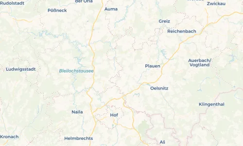 Regenradar Vorschaubild - Aktuelle Niederschläge in Reuth und Umgebung