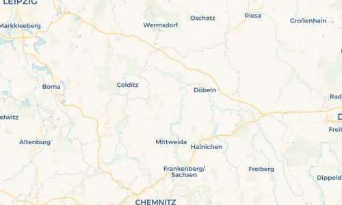 Regenradar Vorschaubild - Aktuelle Niederschläge in Richzenhain und Umgebung